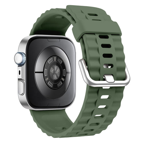 Huawei Watch Fit 4 Pro siliconen classic bandje (donkergroen)