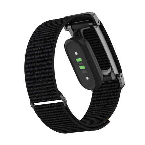 Fitbit Air nylon band met frame (zwart)