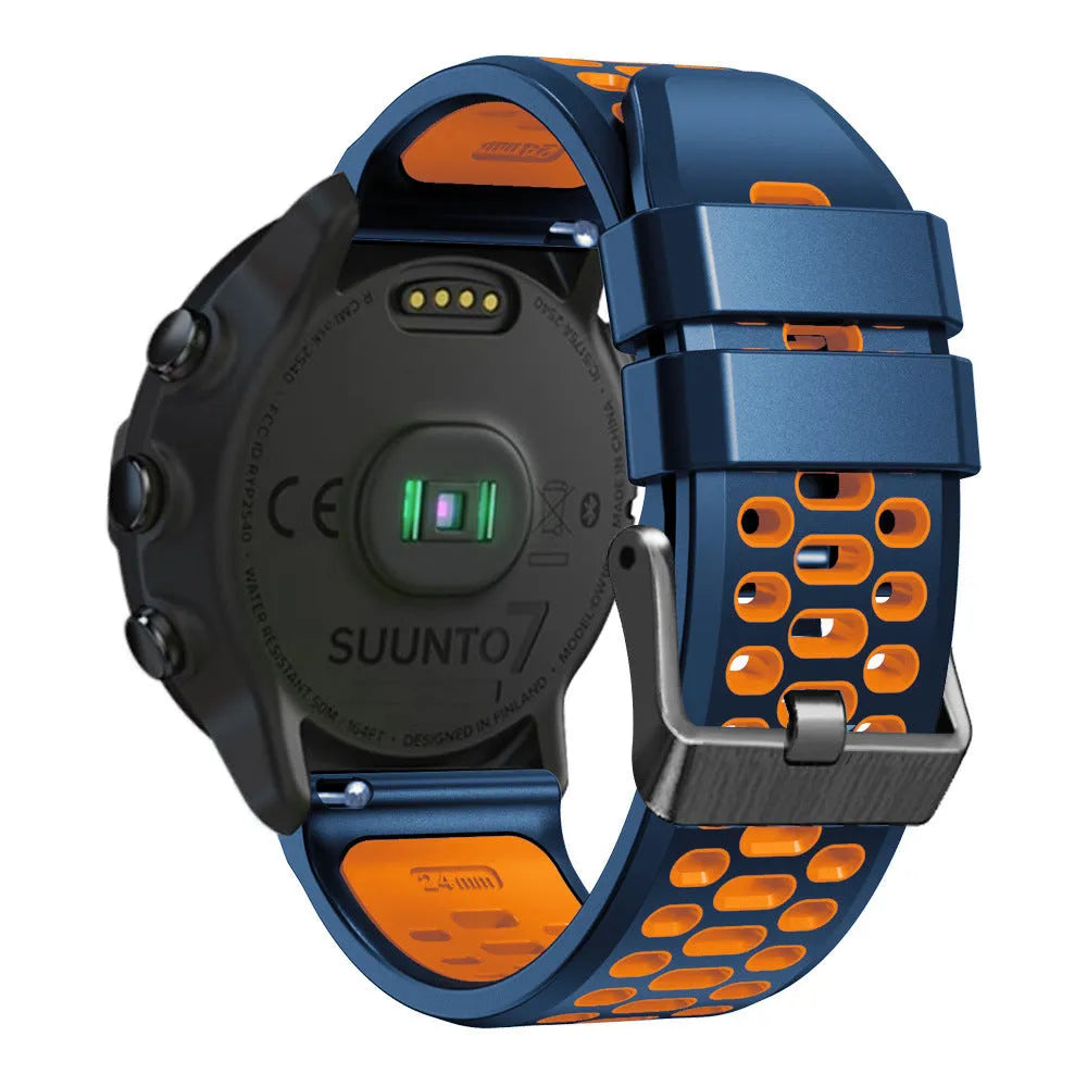 TicWatch Pro 5 Enduro sport gesp bandje (blauw/oranje)