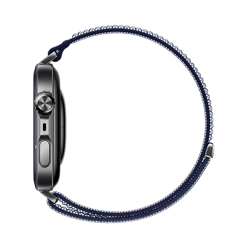Huawei Watch Fit 5 Pro ultradunne nylon band (donkerblauw)