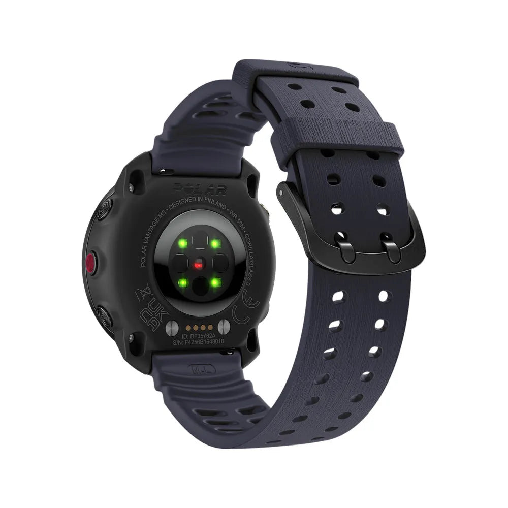 Polar Street X Gebürstetes Silikonarmband (Dunkelblau)