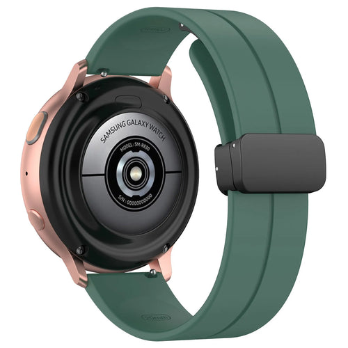 Amazfit Bip 3 (Pro) D-Schnalle Silikonarmband (Dunkel Grün)