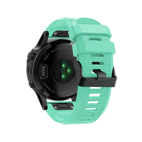 Garmin D2 Mach 1 Pro Silicone Strap (Aqua)