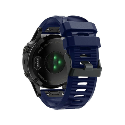 Garmin Tactix 7 Pro Silikonarmband (Dunkelblau)
