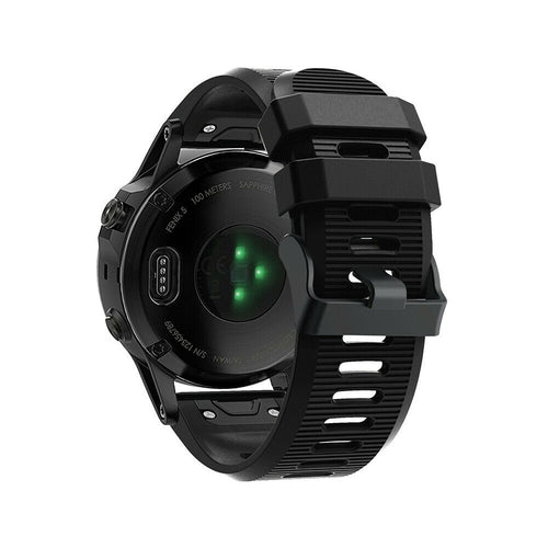 Garmin Fenix 8 Pro - 51mm Silikonarmband (Schwarz)