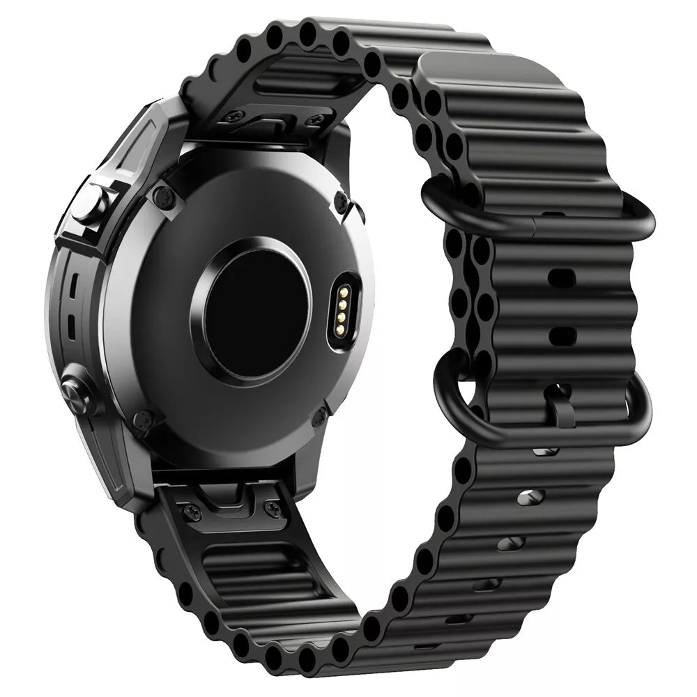 Garmin D2 Charlie Ocean Strap (Black)