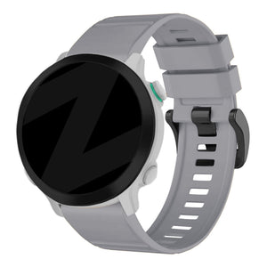 Bandz Garmin Approach S70 - 47mm Buckled Silicone Strap (Grey)