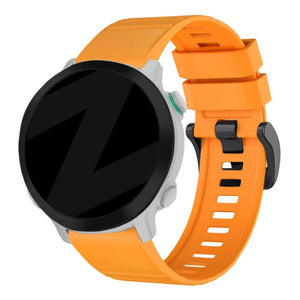 Bandz Garmin Forerunner 945 siliconen band met gesp (oranje)