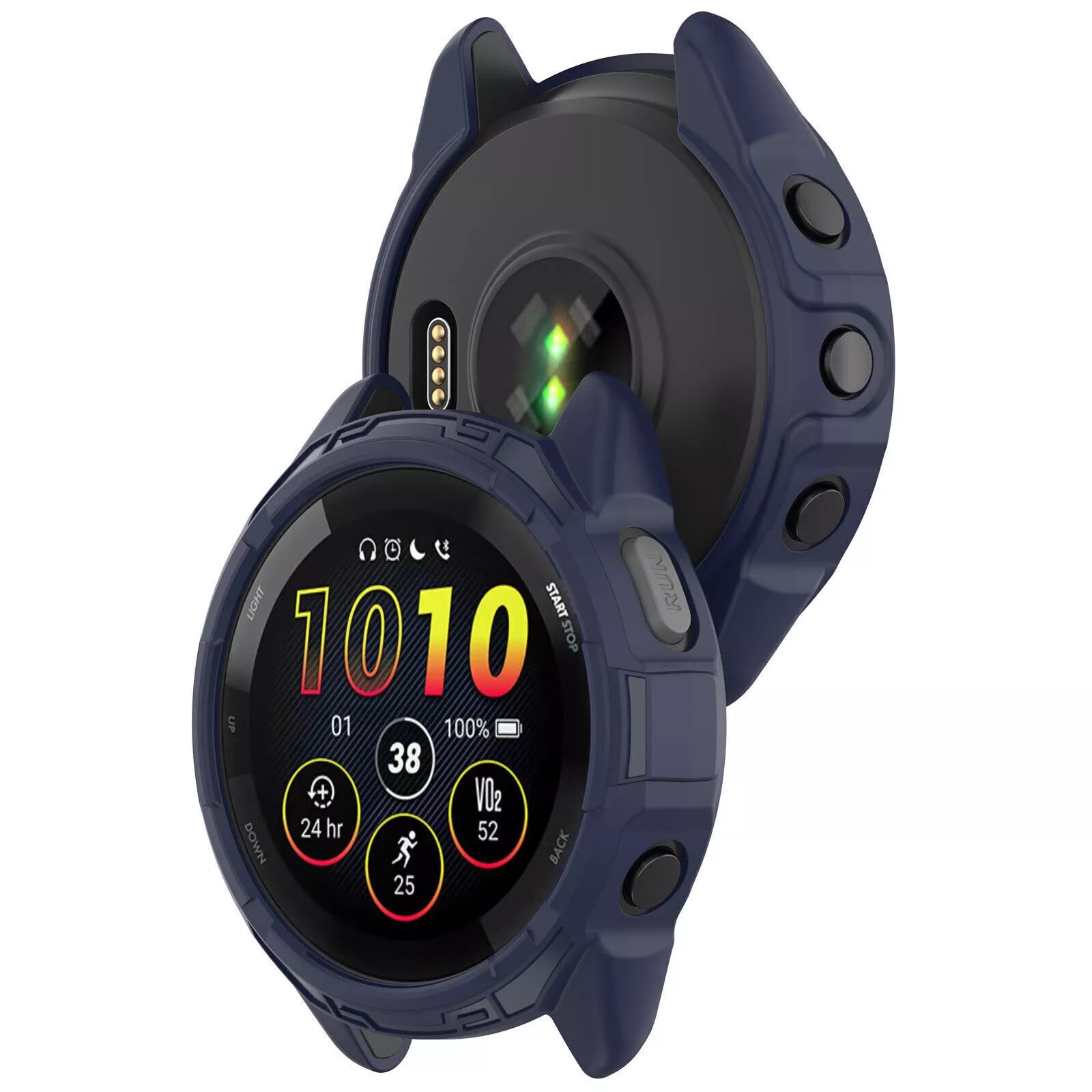 Funda TPU robusta Garmin Forerunner 265 (azul)