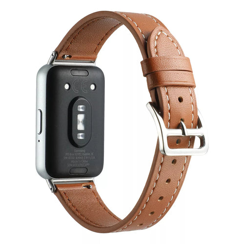 Samsung Galaxy Fit 3 Lederarmband (Braun)