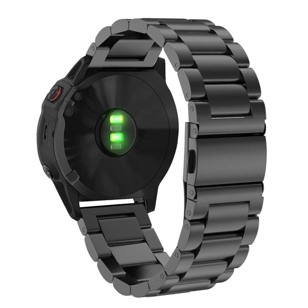 Bracelet acier Garmin Descent MK2(i) (noir)