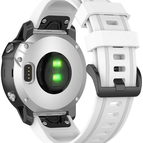Correa silicona Garmin Approach S70 - 42mm (blanco)