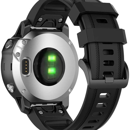 Correa silicona Garmin D2 Delta S (negro)