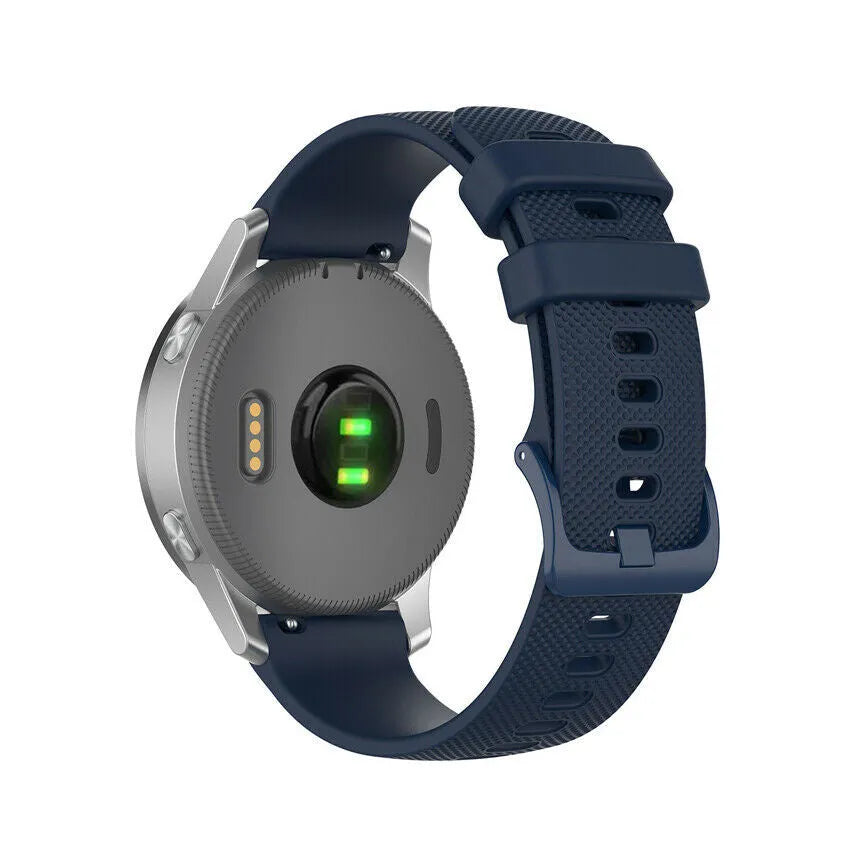 Fossil Gen 4 Venture (HR) siliconen bandje (donkerblauw)