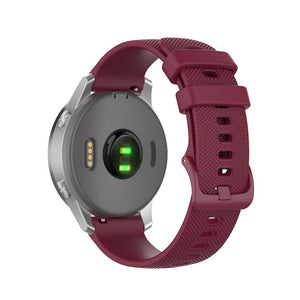 Huawei Watch 5 - 42mm Silikonarmband (Weinrot)