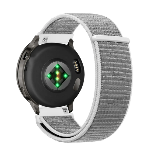 Bandz Garmin Vivoactive 4s Nylon Loop Strap (Grey)