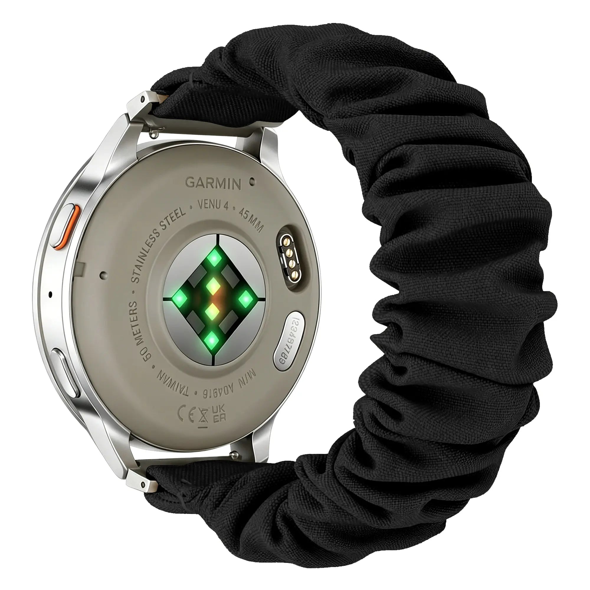 Garmin Vivomove Trend Scrunchie Strap (Black)