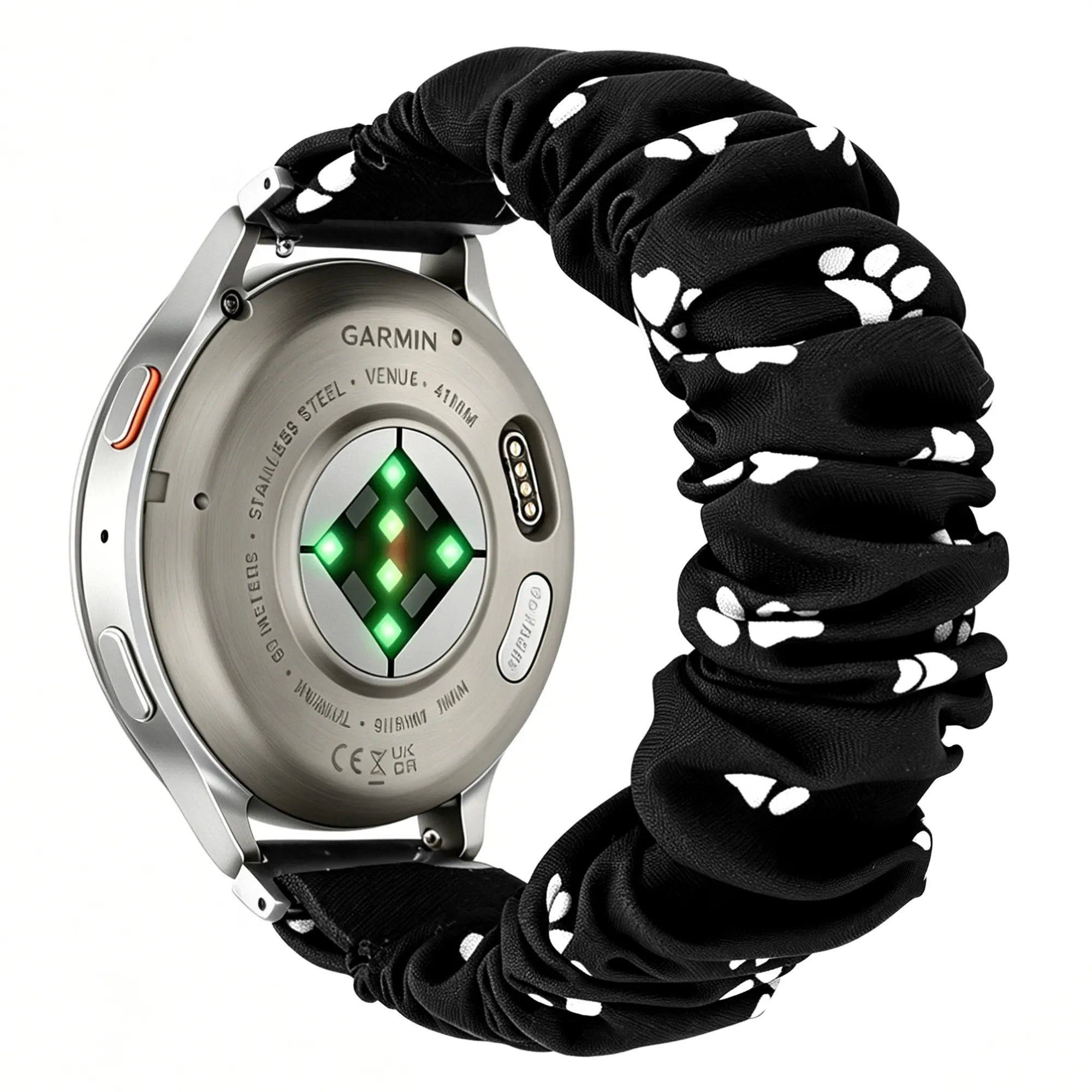 Garmin Vivomove Trend Scrunchie Strap (Furry Feet)