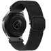 Correa reloj nylon tejida 20mm - universal (negro)