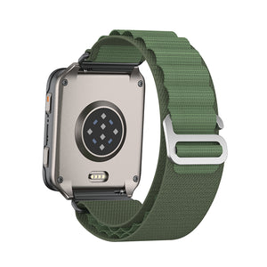 Universeel 24mm Alpine nylon bandje (groen)