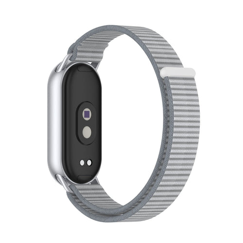 Xiaomi Smart Band 10 modern nylon band (grijs)
