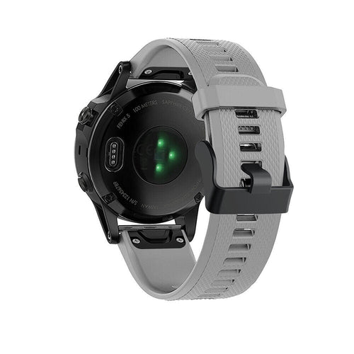 Garmin D2 Mach 2 - 47mm Silikonarmband (Grau)