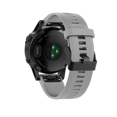 Bracelet silicone Garmin MARQ (gris)