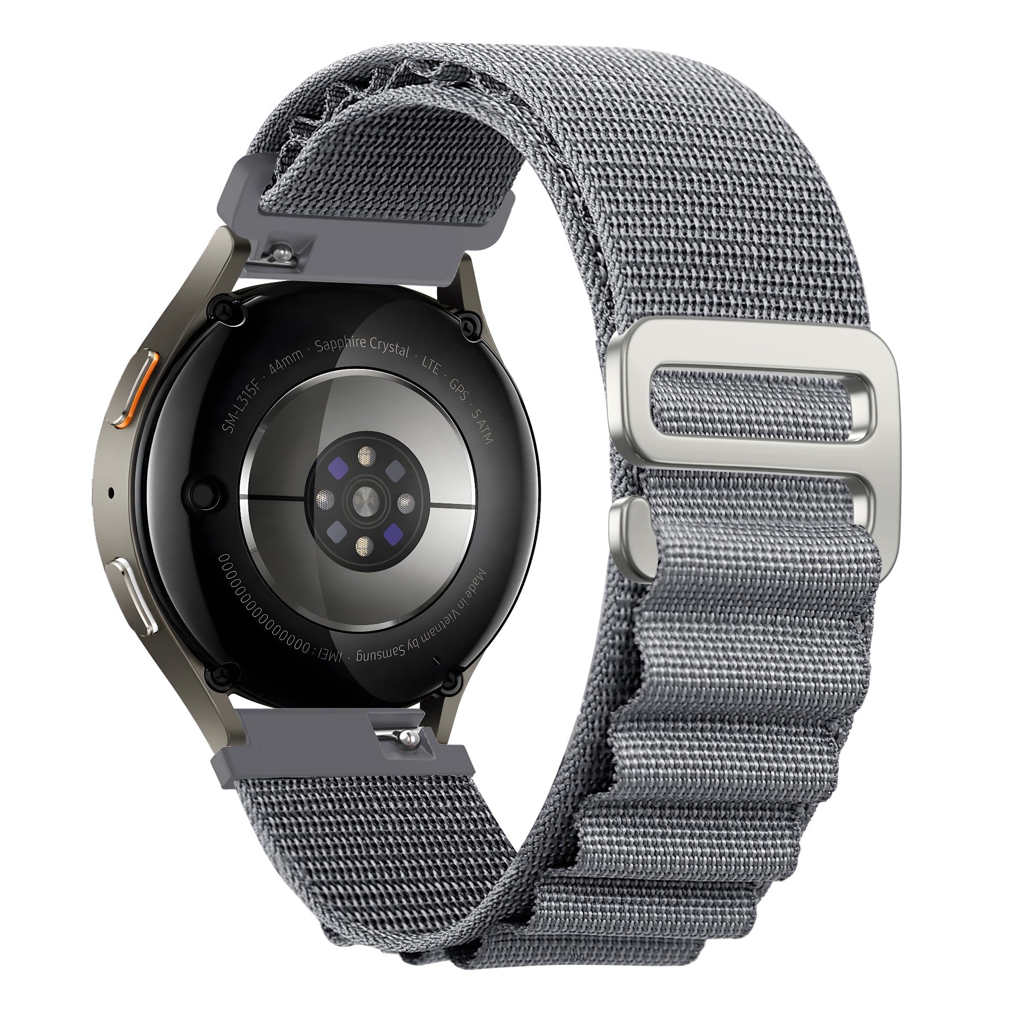 Bandz OnePlus Watch Lite Alpine Nylonarmband (Grau)