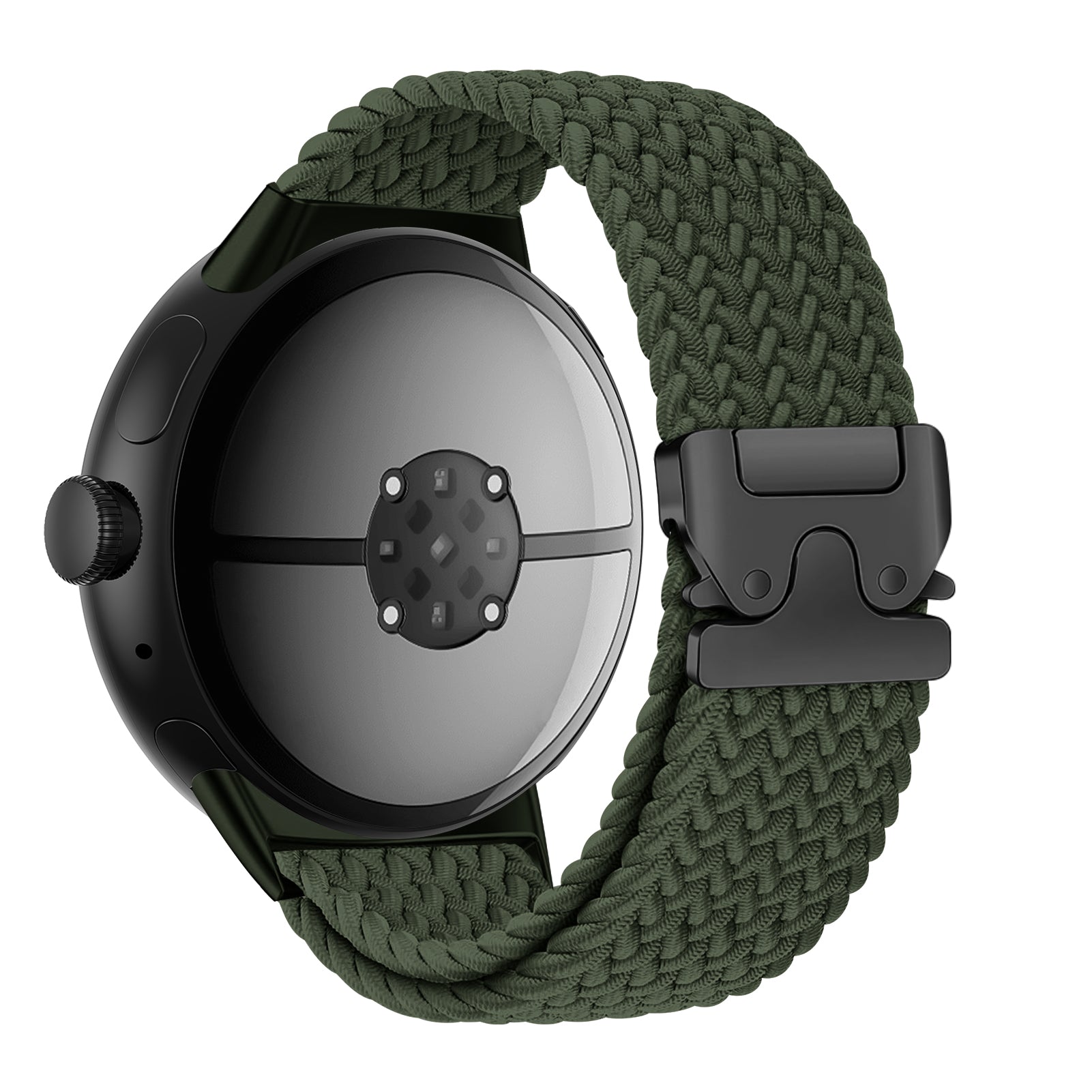 Correa trenzada con hebilla-P Google Pixel Watch 3 - 45mm (verde)