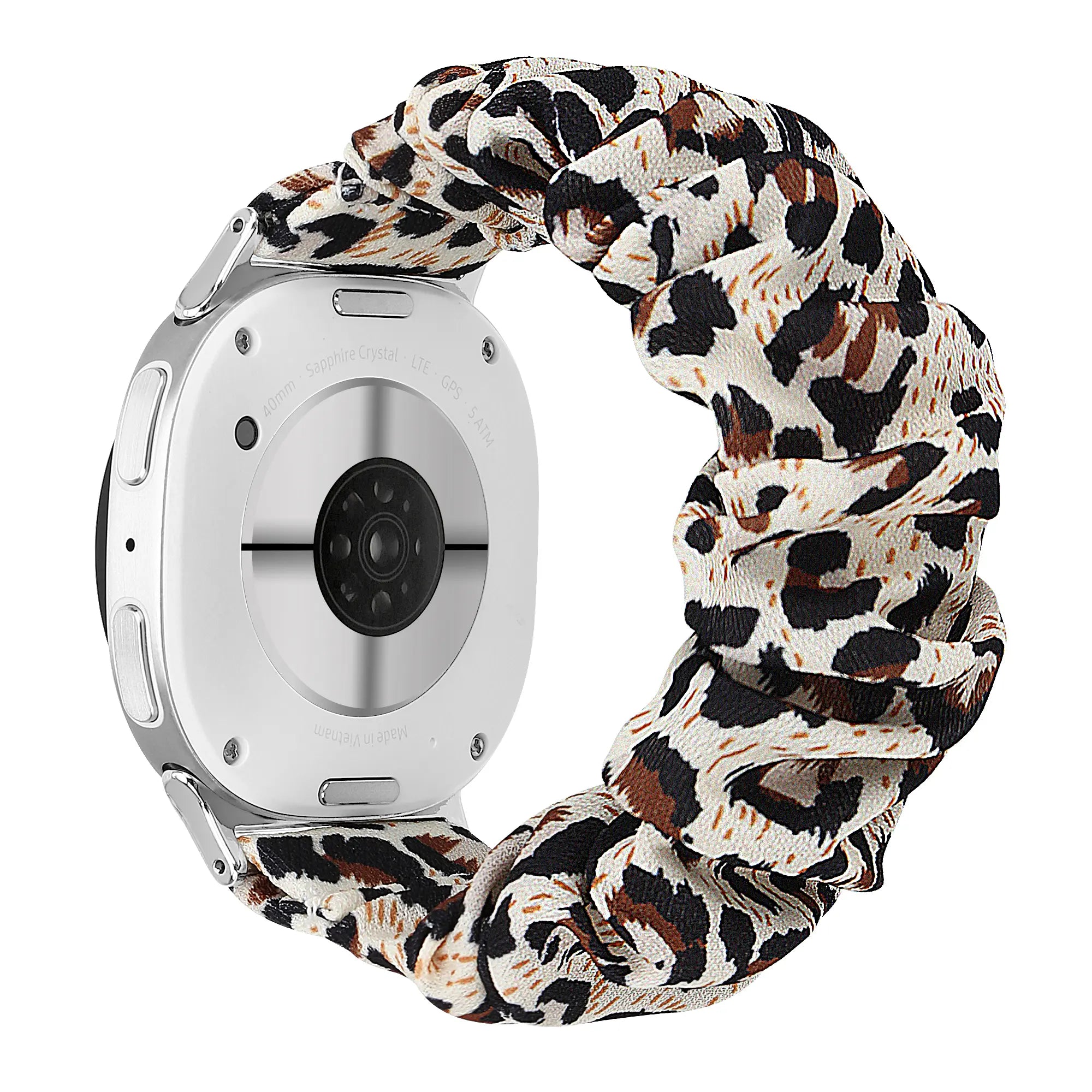 Bracelet élastique Samsung Galaxy Watch 8 Classic (léopard)