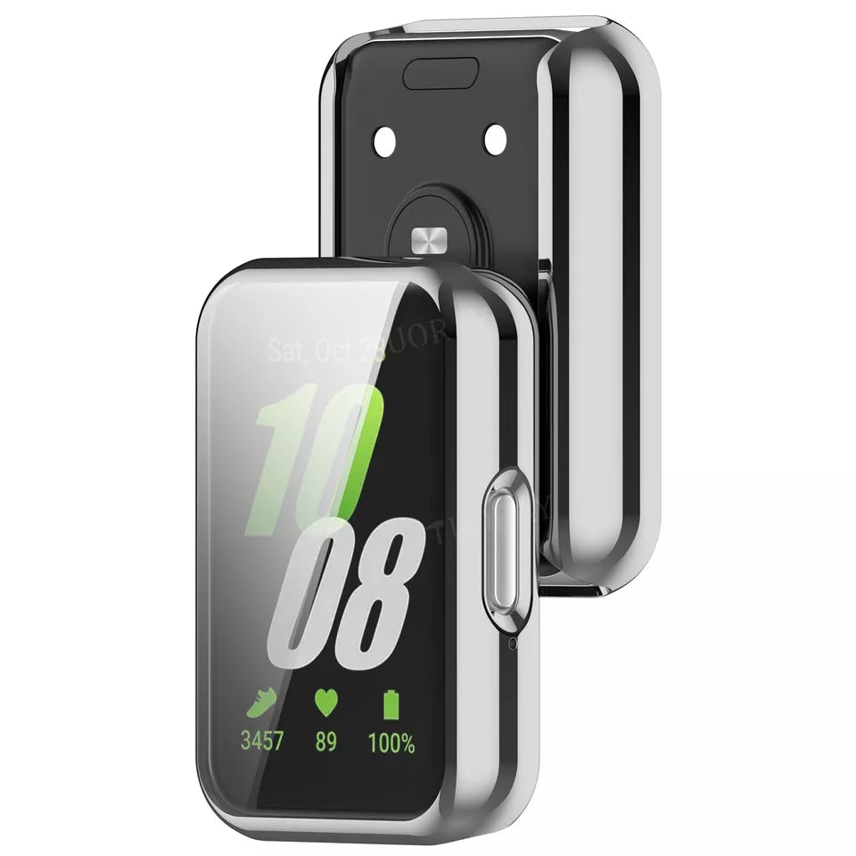 Funda TPU Samsung Galaxy Fit 3 (plata)