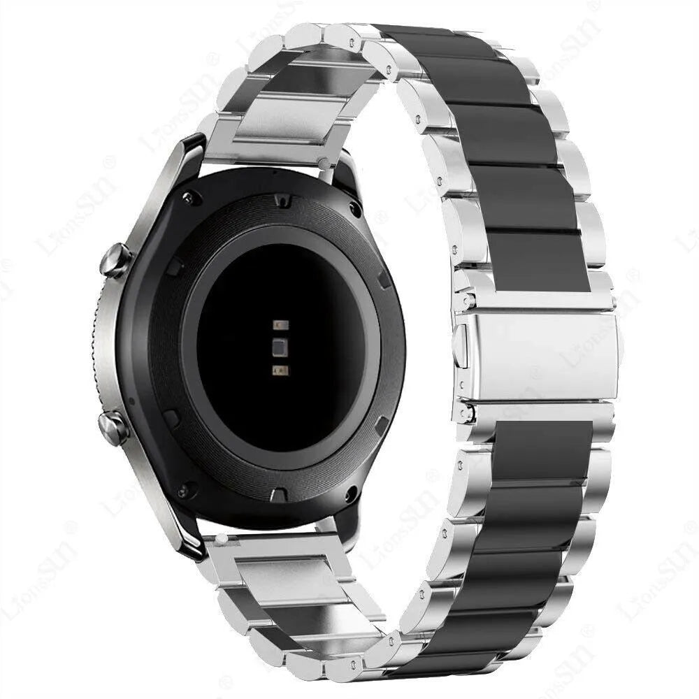 Amazfit Active Steel Strap (Silver/Black)