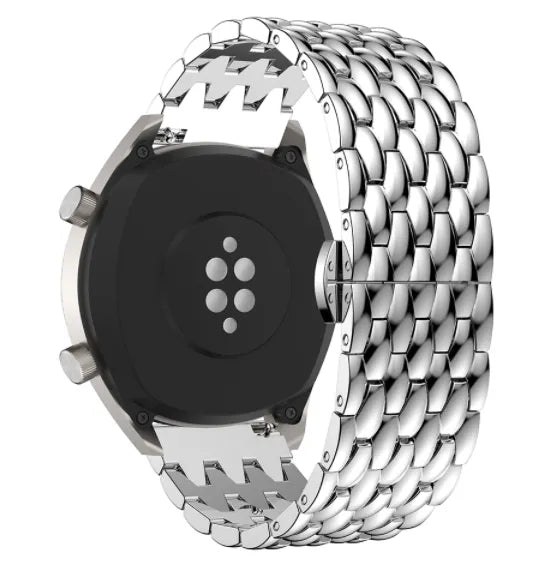 Correa acero Dragon Honor Magic Watch 2 (plateado)