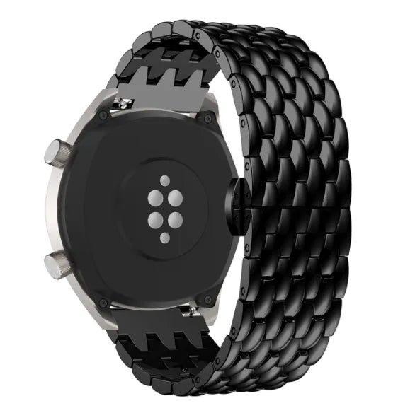 Correa acero Dragon Honor Magic Watch 2 (negro)