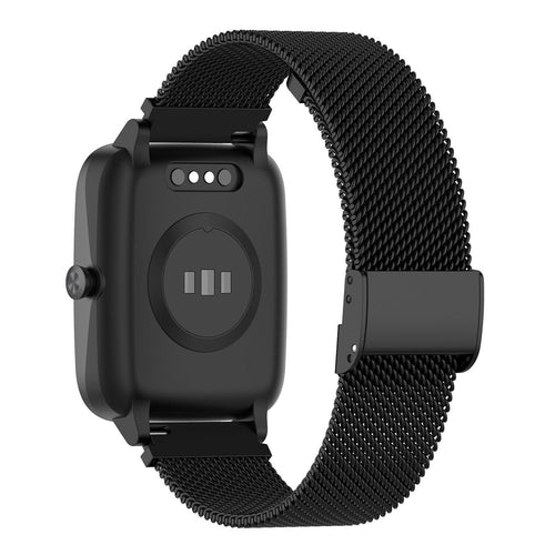 ID205L Milanese Armband (Schwarz)