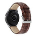 Uhrenarmband Leder Kroko 20mm - Schnellverschluss (Braun)