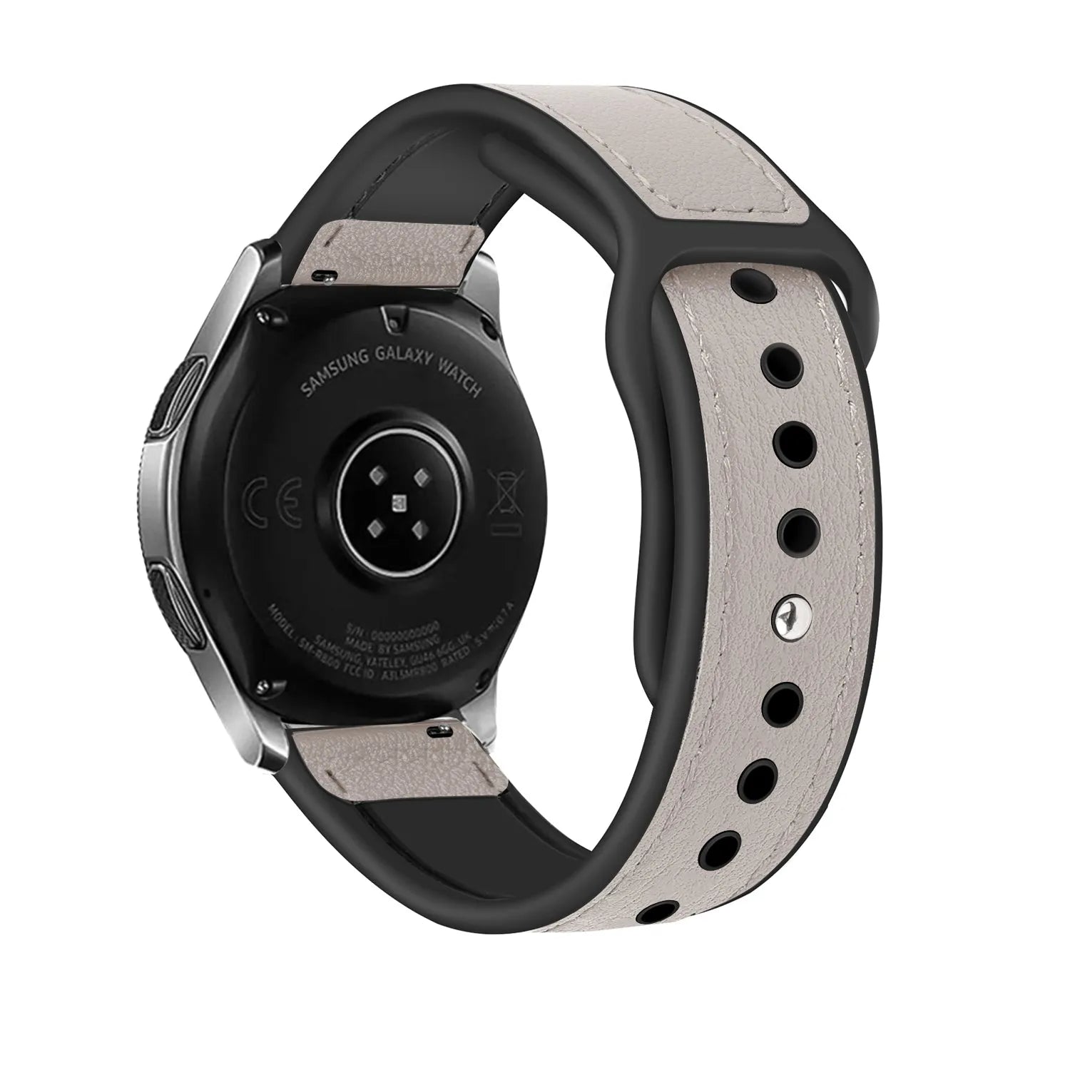 Amazfit Active Leather Hybrid Strap (White)