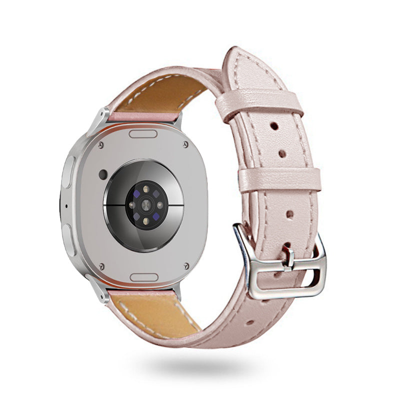 Samsung Galaxy Watch 8 - 40mm classic leren bandje (roze)