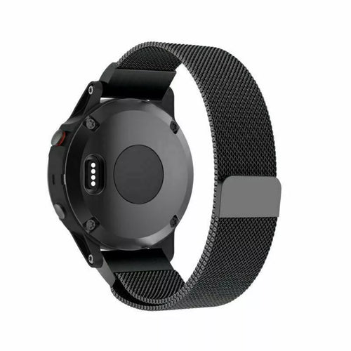 Garmin Forerunner 955 Milanese Armband (Schwarz)
