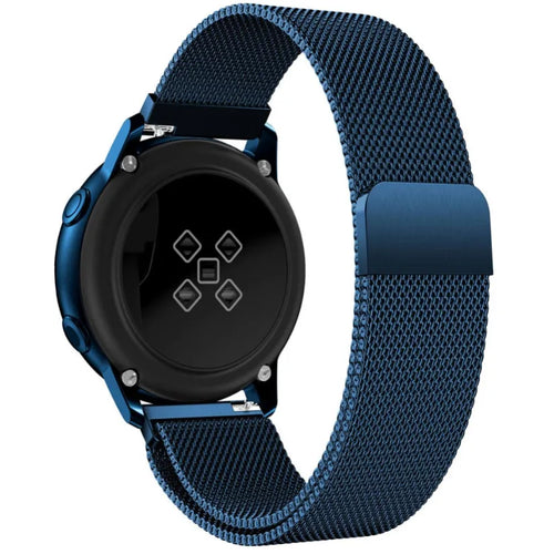 Bracelet milanais Garmin Forerunner 265 (bleu)