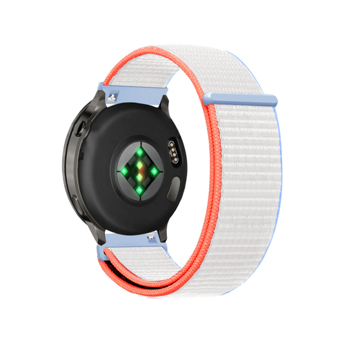 Bandz Bracelet nylon Loop Garmin Forerunner 265s (blanc lait)