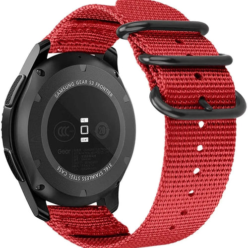 Correa nylon con hebilla Amazfit Bip U (Pro) (rojo)