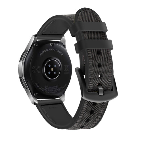 Correa nylon híbrida Amazfit Bip 5 (negro)