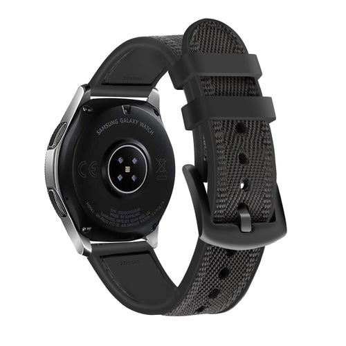 Amazfit Active 2 Hybrid Nylonarmband (Schwarz)