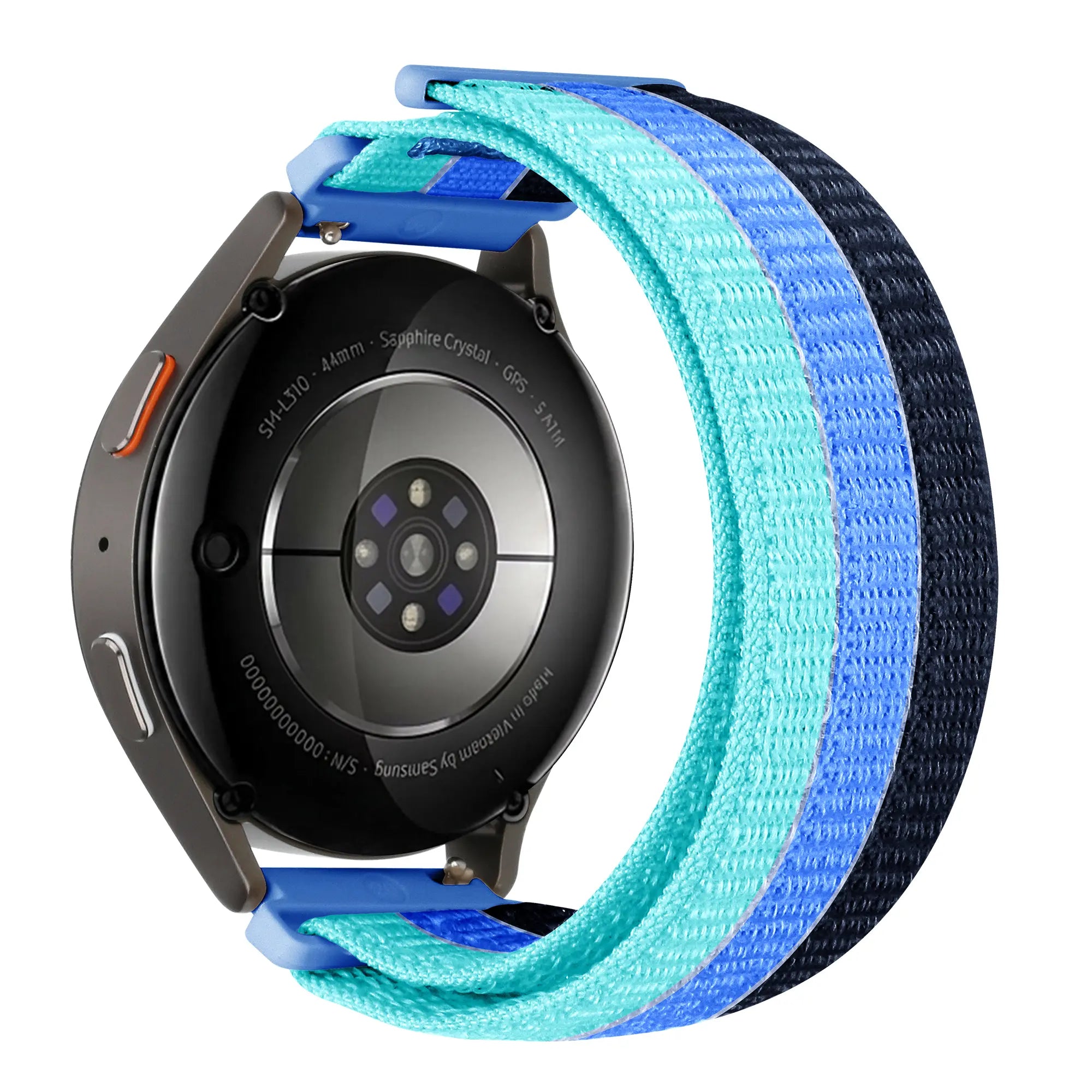 Huawei Watch GT 3 Pro - 43mm Triple Nylon Strap (Blue Mix)