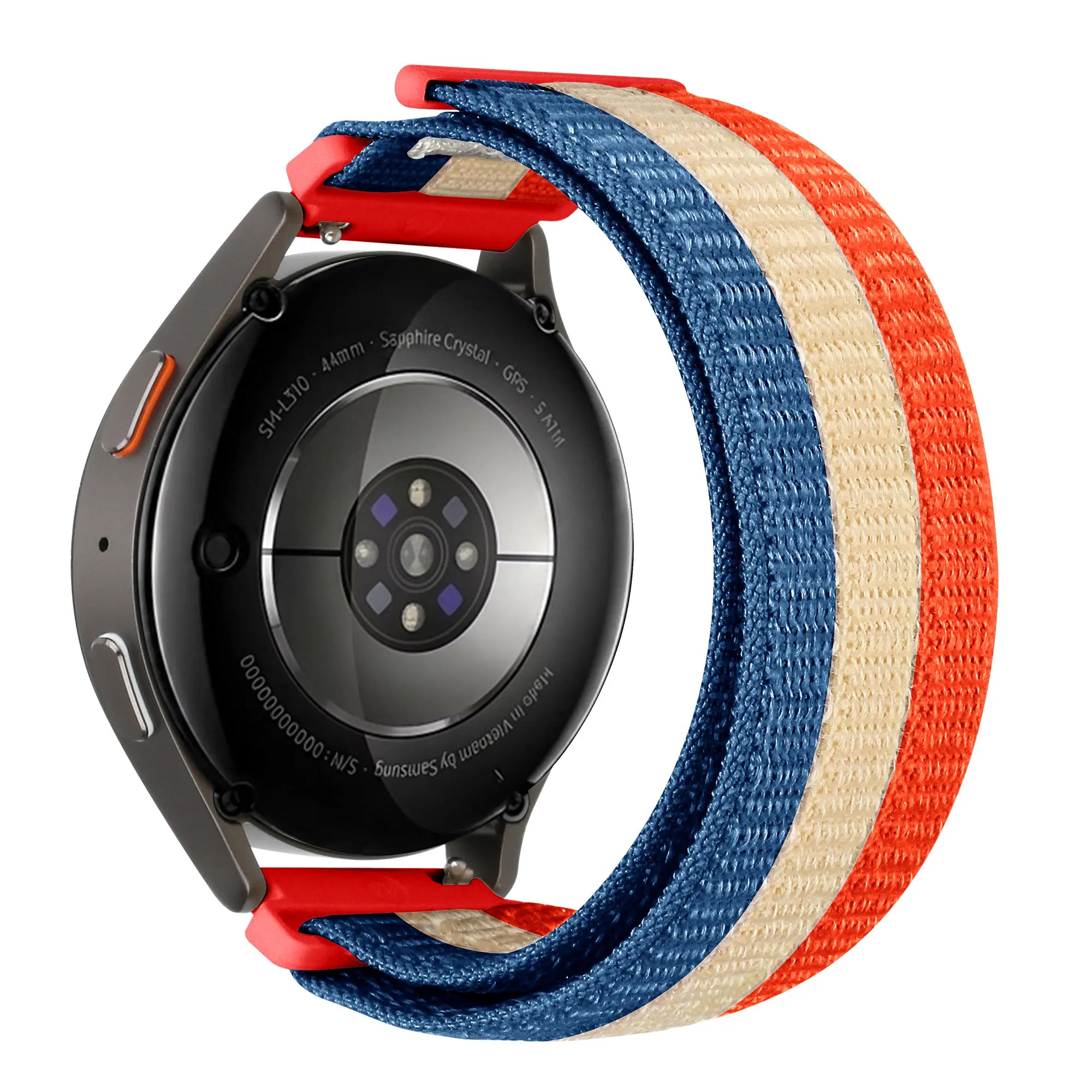 Huawei Watch GT 3 Pro - 43mm Triple Nylon Strap (Rainbow)