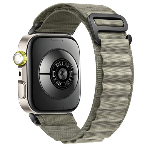 Huawei Watch Fit 5 Pro Alpine nylon bandje (olijfgroen)