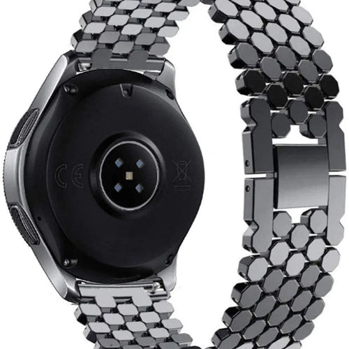 oneplus-watch-stalen-vis-band-zwart
