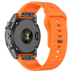 Garmin Instinct 3 - 45mm outdoor siliconen band (oranje)