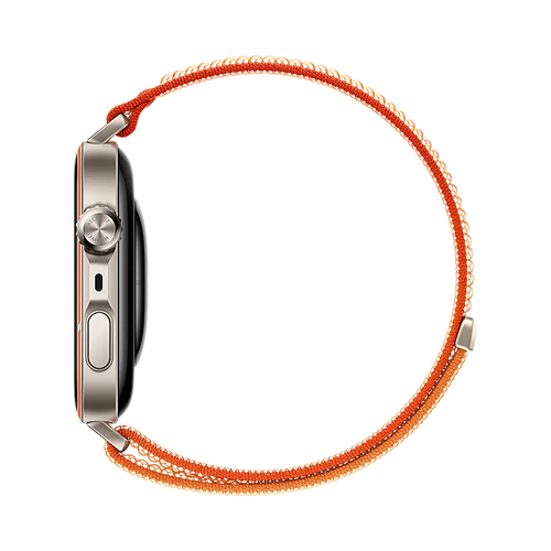 Huawei Watch Fit 5 Pro ultradunne nylon band (oranje)